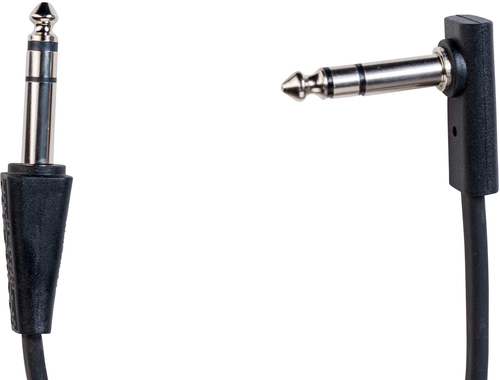 FLAT TRS CABLE STRAIGHT-ANGLED 20 CM