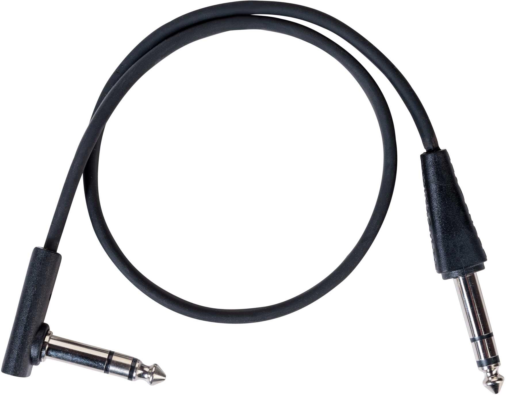 FLAT TRS CABLE STRAIGHT-ANGLED 40 CM