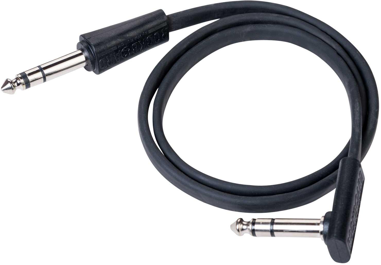 FLAT TRS CABLE STRAIGHT-ANGLED 60 CM