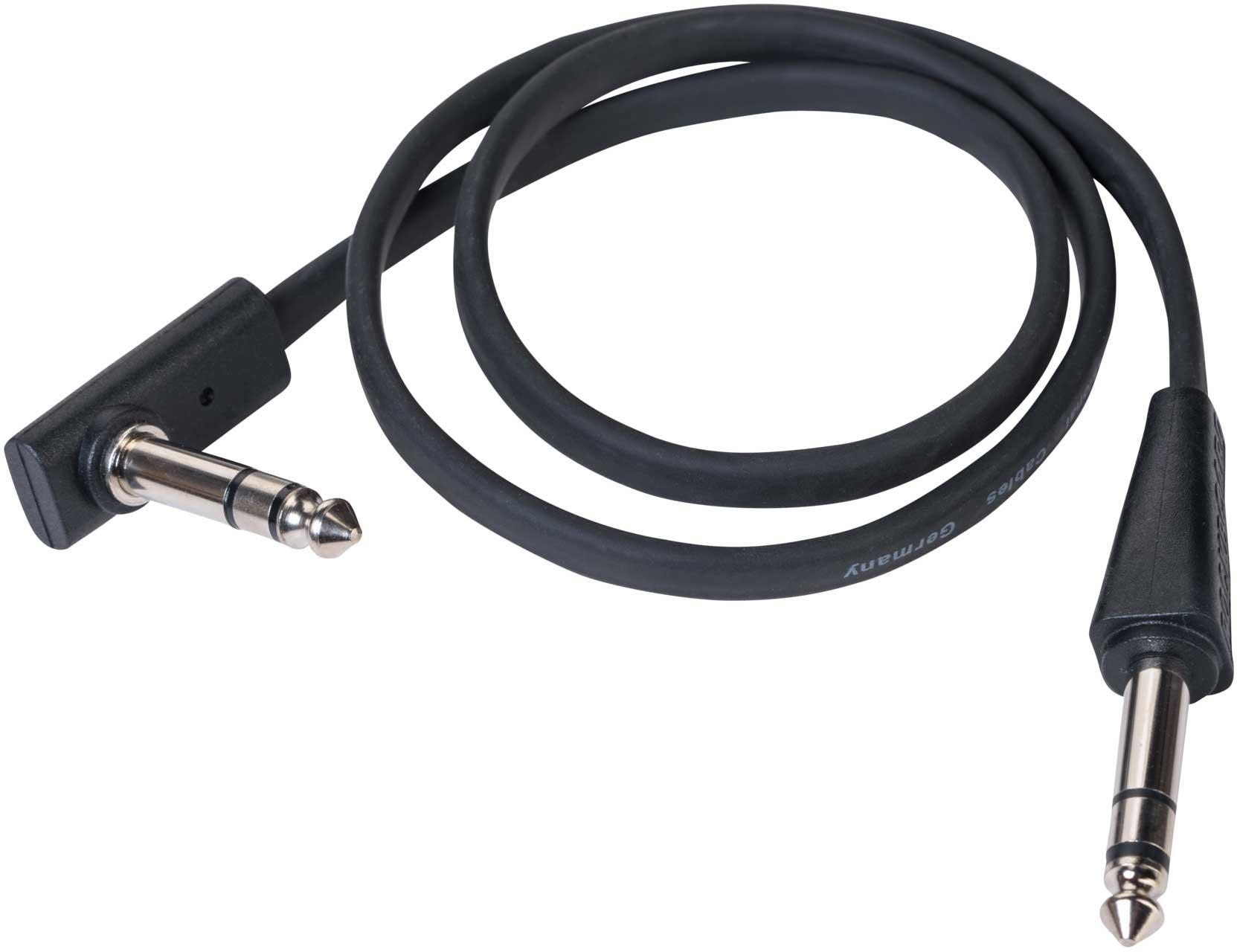 FLAT TRS CABLE STRAIGHT-ANGLED 60 CM