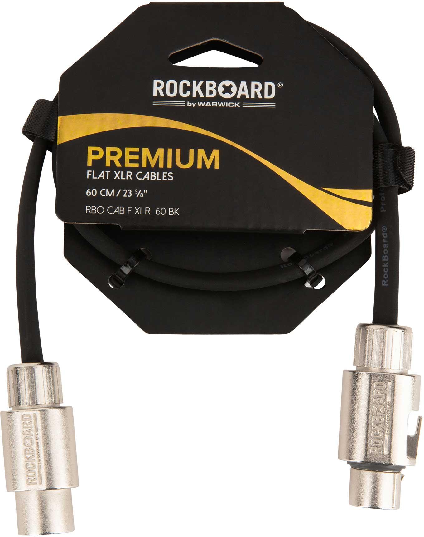 FLAT XLR CABLE 60 CM