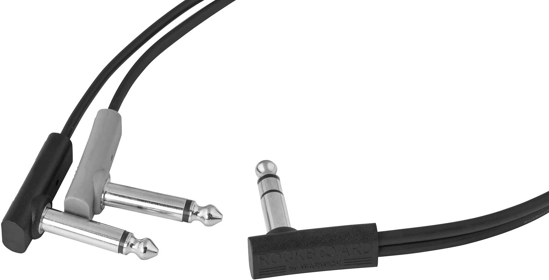 FLAT PATCH Y-SPLITTER CABLE 20 CM