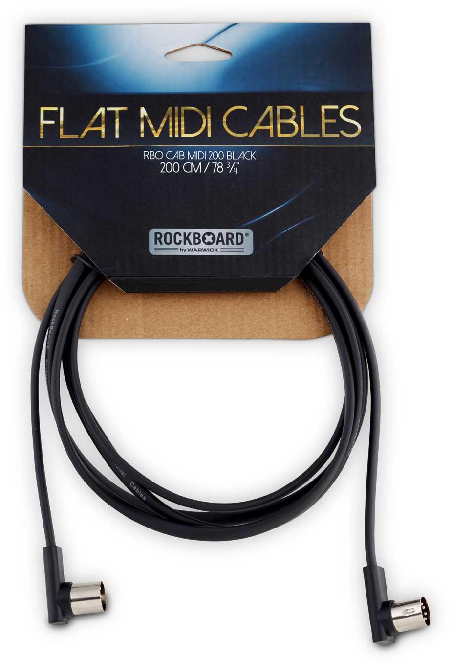 FLAT MIDI CABLE 200 CM