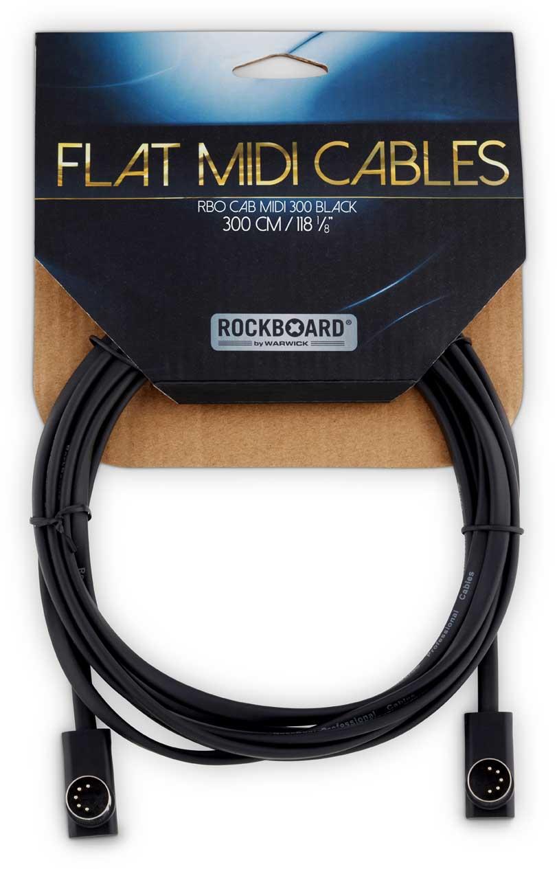 FLAT MIDI CABLE 300 CM