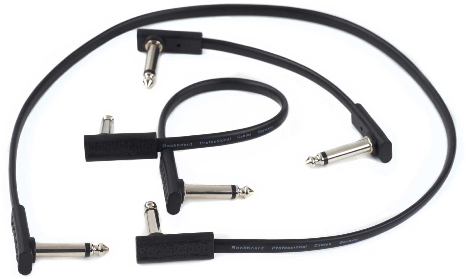 FLAT PATCH CABLE BLACK 10 CM