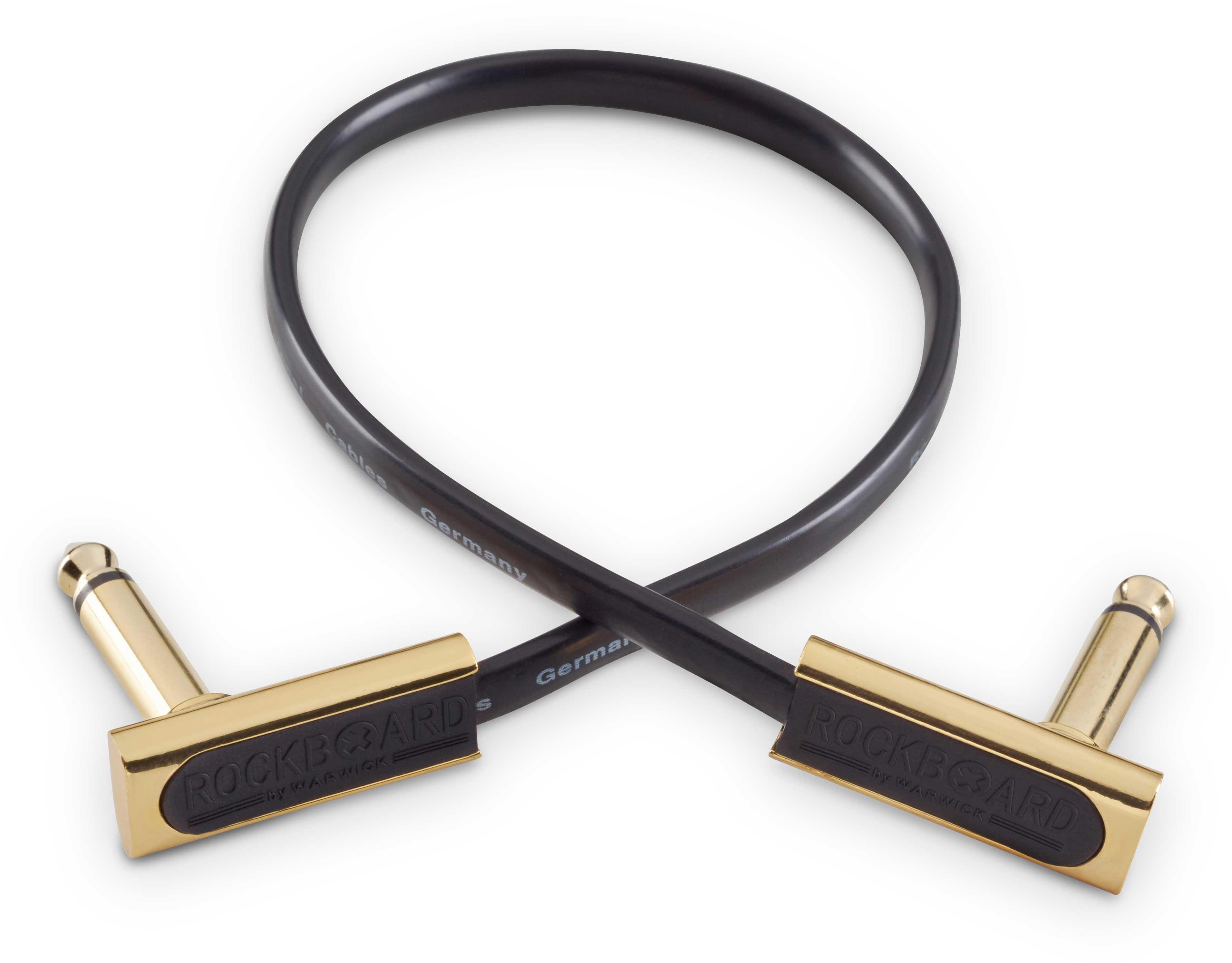 FLAT PATCH CABLE GOLD 20 CM