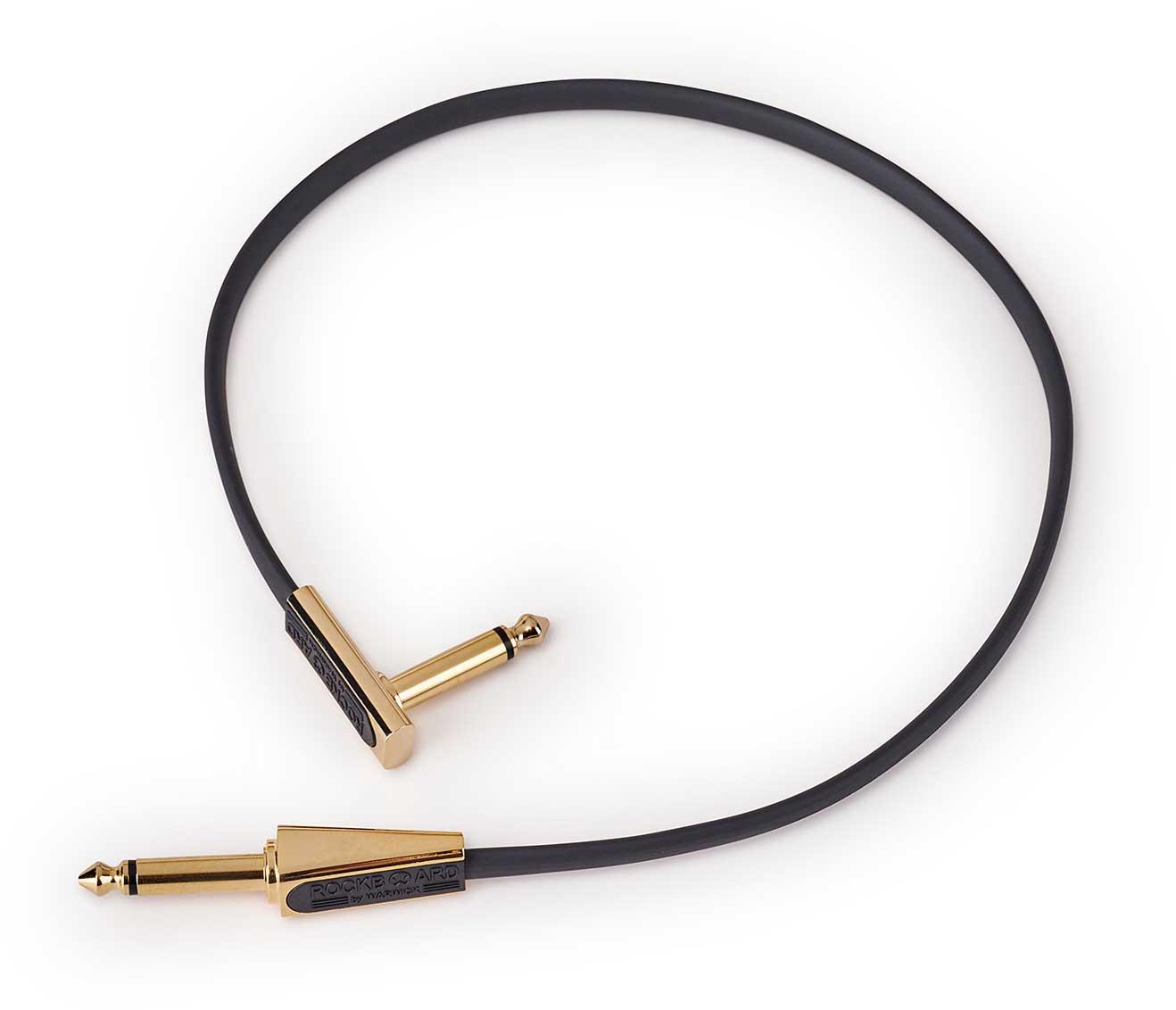 FLAT PATCH LOOPER/SWITCHER CONNECTOR CABLE GOLD 40 CM