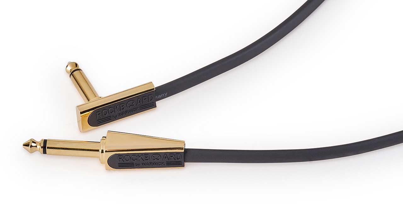FLAT PATCH LOOPER/SWITCHER CONNECTOR CABLE GOLD 40 CM