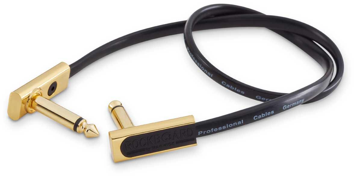 FLAT PATCH CABLE GOLD 45 CM