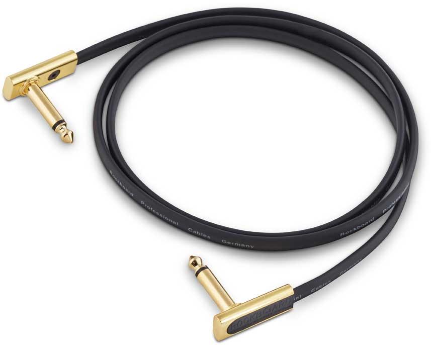 FLAT PATCH CABLE GOLD 100 CM
