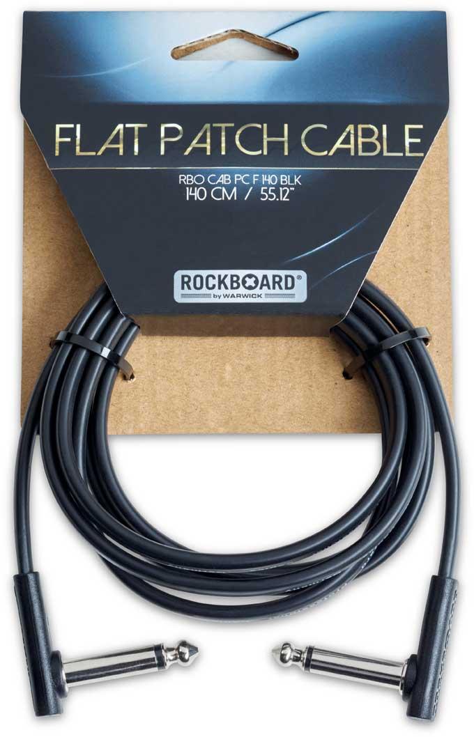 FLAT PATCH CABLE BLACK 140 CM