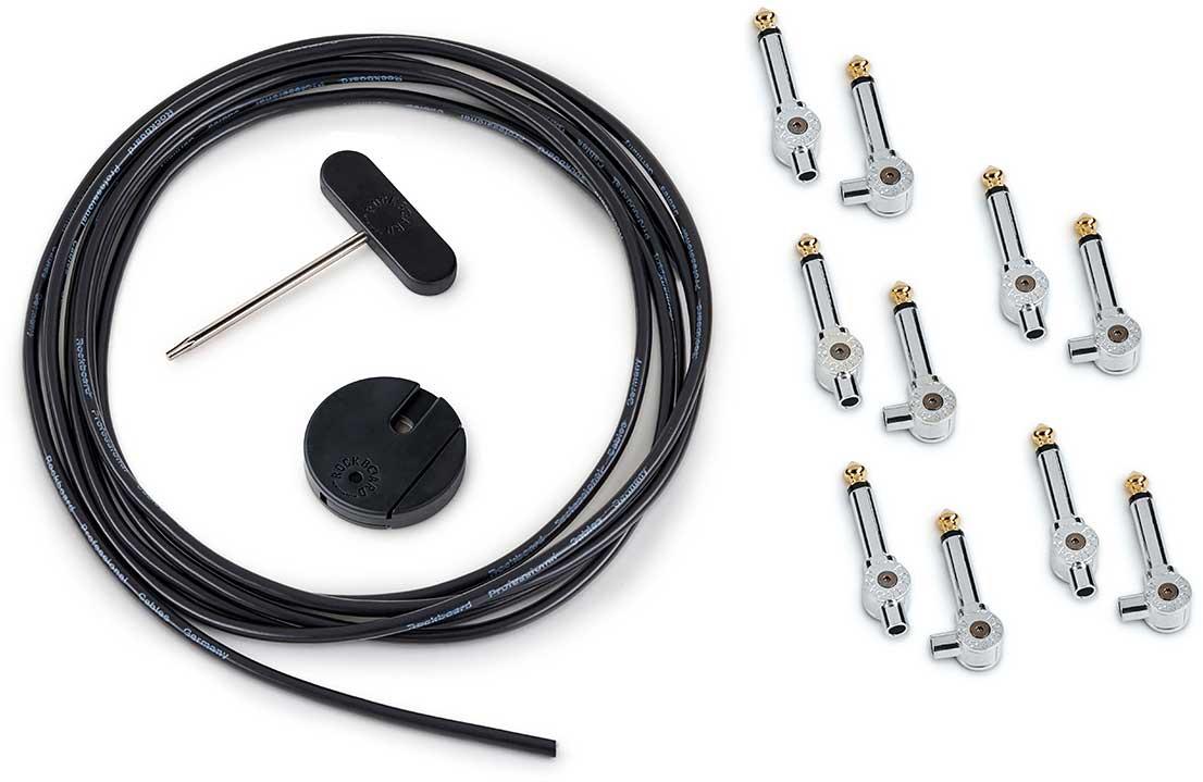 PATCHWORKS SOLDERLESS PATCH CABLE SET 300 CM CHROME