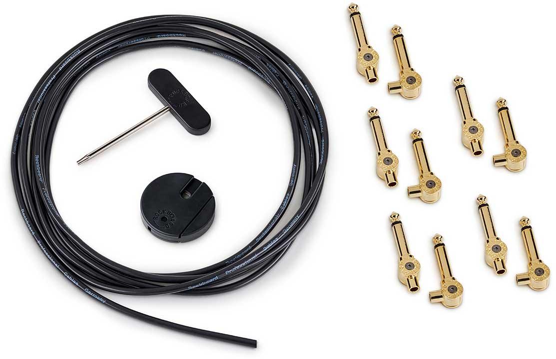 PATCHWORKS SOLDERLESS PATCH CABLE SET 300 CM GOLD