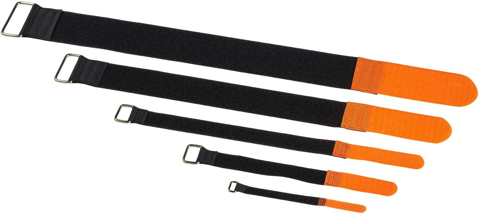 CABLE TIES 10-PCS SMALL ORANGE