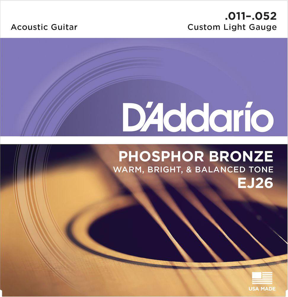 EJ26 - PHOSPHOR BRONZE CUSTOM LIGHT [11-52]