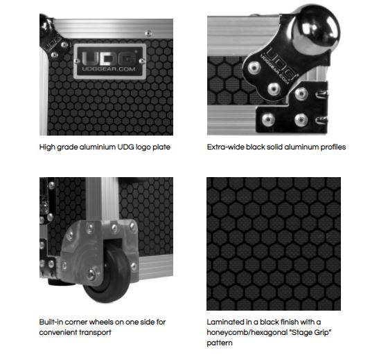 U93016SL - FC PICK FOAM MULTI FORMAT  TURNTABLE SILVER